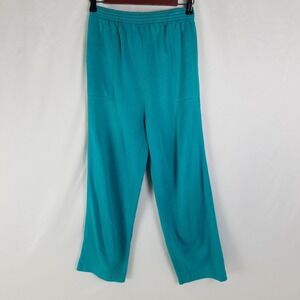 Tultex Ultra Fleece 120 Womens Small Teal Athletic Sweatpants Casual Lounge Wear